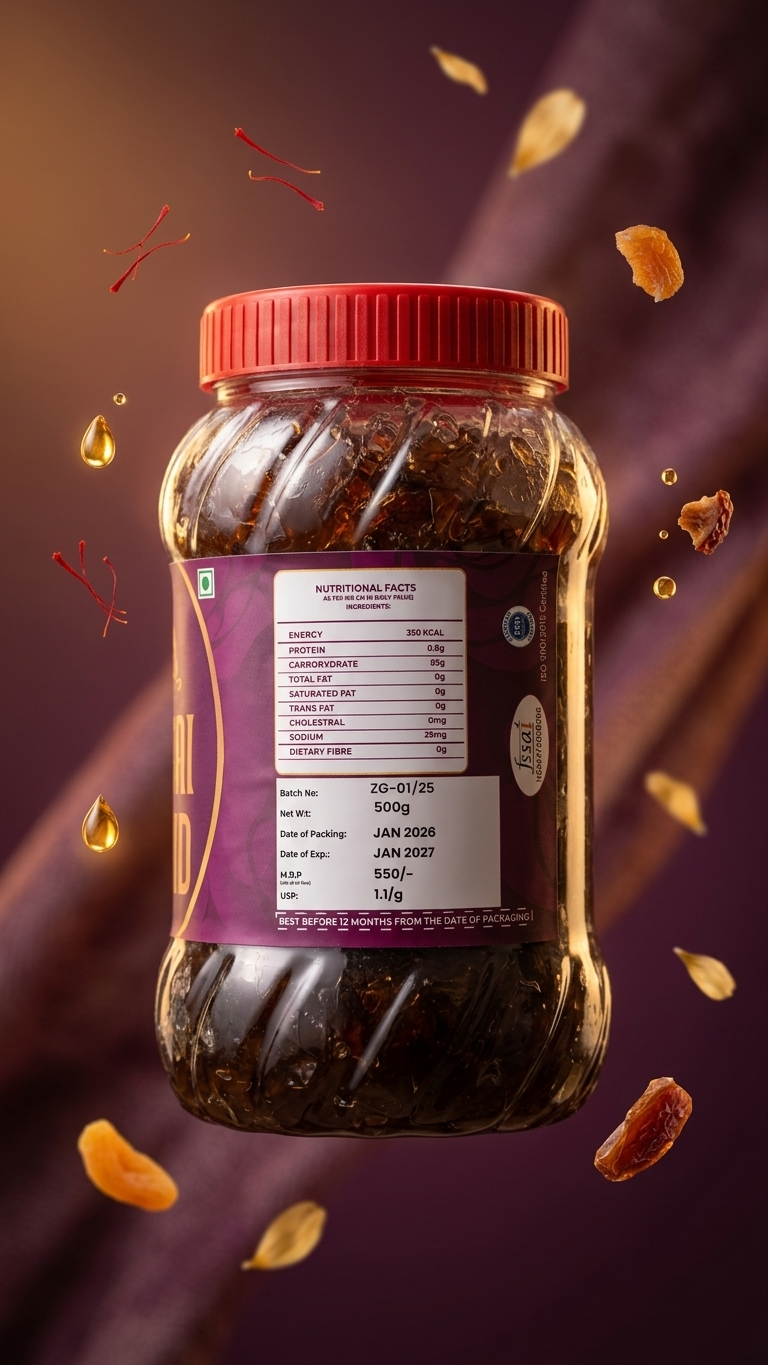 GULKAND (500 Gms)- Sun Dried Rose Petals - Image 4